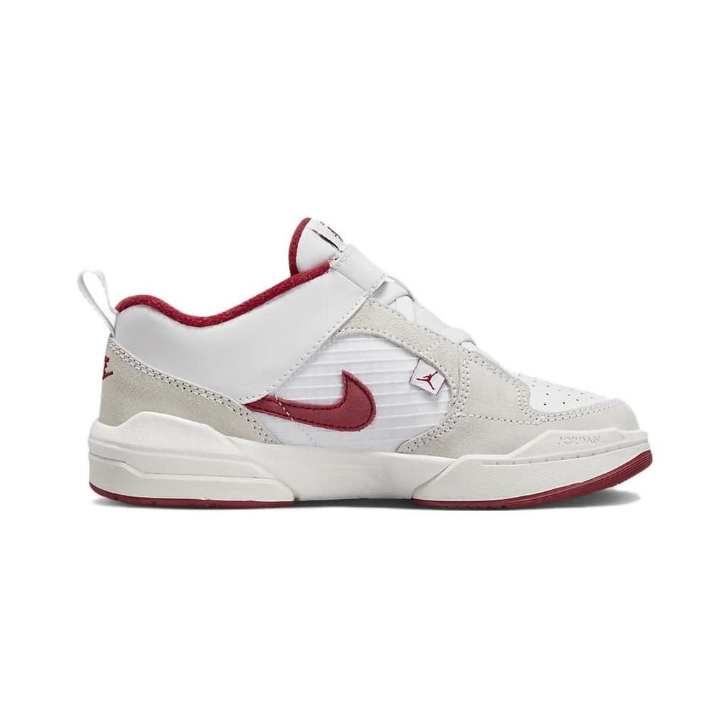 Air Jordan Stadium 90 PS Weiß Segel Varsity Rot Kinder Lifestyle Schuhe DX4398-106