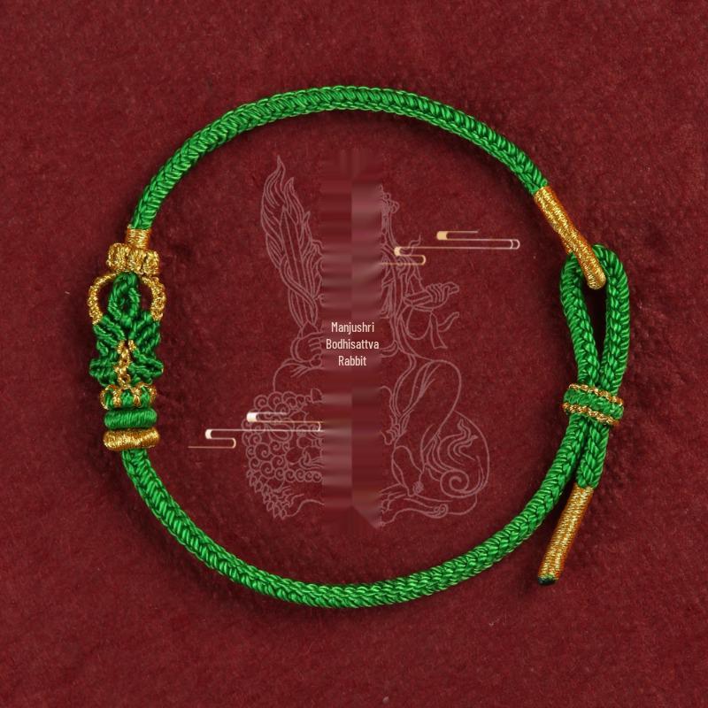 2026 Guardian Deities Zodiac Red Handwoven Bracelet