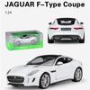 1/24 Scale Welly Jaguar F-Type Coupe Alloy Car Model Diecasts Metal Toy Vehicles Car Model High Simulation Collection Childrens Gifts