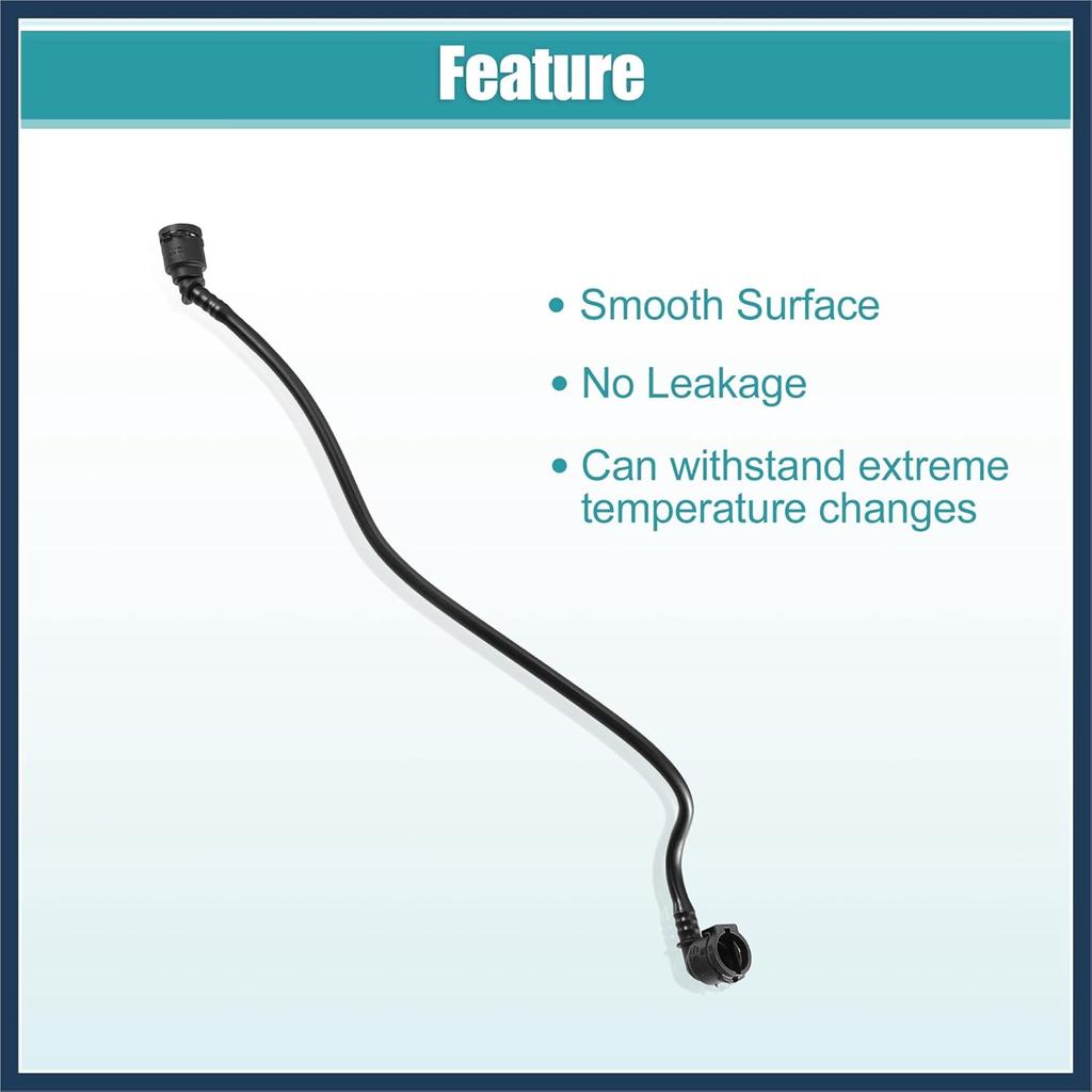 Kühlwasserrohr Schlauch Passend für BMW X3 2011-2017 für BMW X4 2015-2018 Ersetzen 17128651298 Stilvolles Design