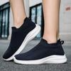 Fashion New Spring Summer Women Shoes Knitting Sock Women's Sneakers Breathable Women Flat Shoes Soft Bottom Casual Walking Shoes