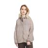 Nike SPORTSWEAR TECH PACK Jackets Women's Moon Fossil Gray Hooded Moderate Other DM6507-087