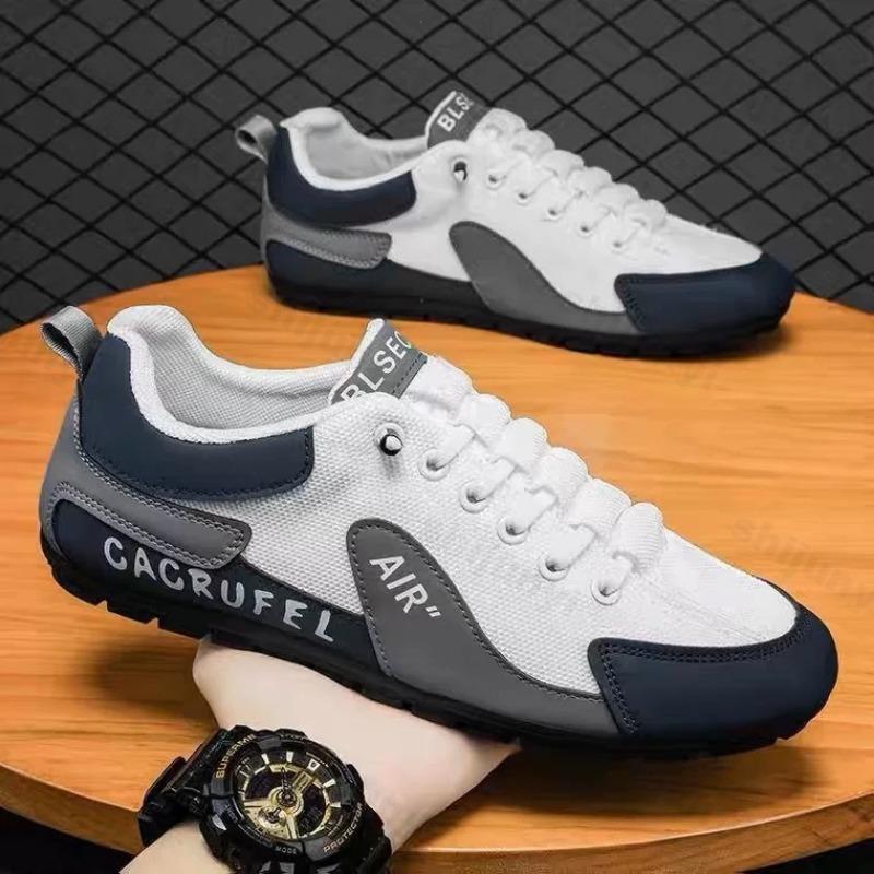 Fashion Men's Sneakers Men's Shoes 2025 New Mesh Breathable Non-slip Walking Shoes Outdoor Casual Shoes Fashion Comfort Flats Loafers