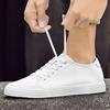 Fashion 2025 New Men Genuine Leather Vulcanized Shoes Brand Casual Leather Hollow Out Walking Shoes Italian Handmade Designer Sneakers