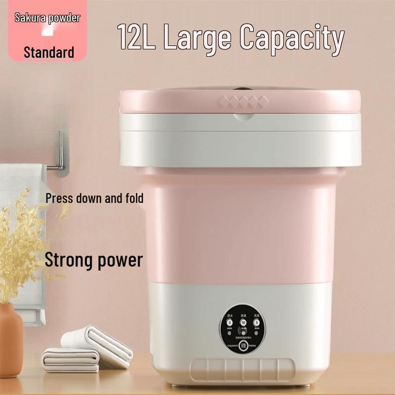 ZISIZ Mini Folding Underwear Washing Machine