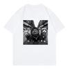 Vintage Streetwear Cat Design Printed Funny T Shirts Unisex Women Cat Tshirt Round Neck Short Sleeve Unisex Harajuku Shirt Tops