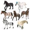 Horse Animal Figurine Sculpture Model Toy For Home Office Decoration Gift Kids