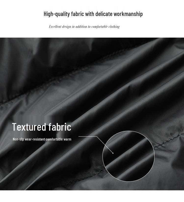 Men's Fashionable Hooded Cotton Jacket – Warm, Thick Winter Coat