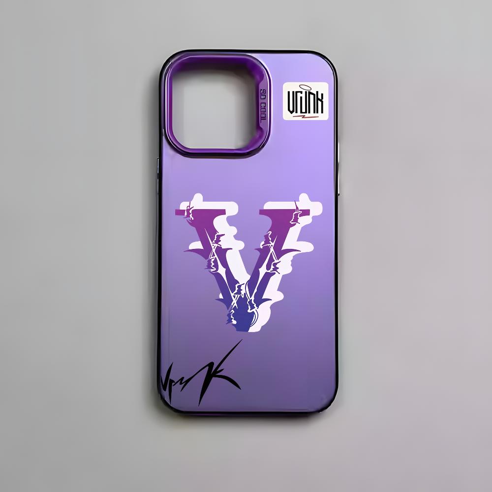 Stylish V-Vrunk Phone Case For iPhone 16 15 14 13 12 11 Pro Max XS X XR 7 8 Plus Mini SE 2020 2022 Bumper Funda