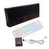 Russian English Dual Language Keyboard 68-Key RGB Backlit Gaming Mechanical Keyboard for Gaming