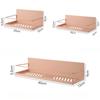 Magnetic Spice Rack for Refrigerator Side Shelf Kitchen Punch-Free Hanging Sundries Frame Wall Mounted Hollow Out Storage Racks
