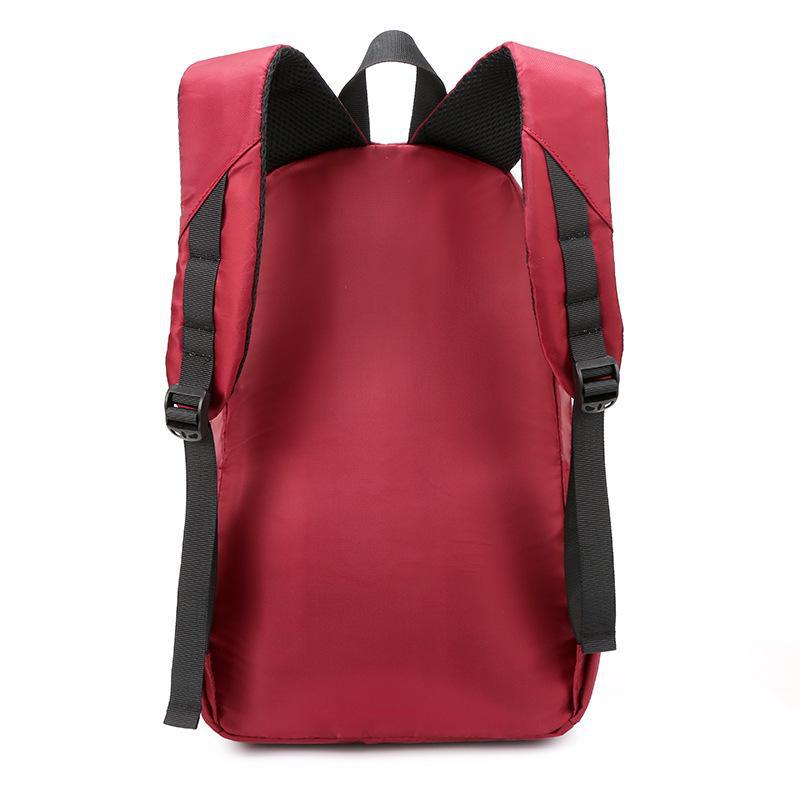 Feisha Polyester Simple Backpack: Korean Style for Students, Travel & Leisure