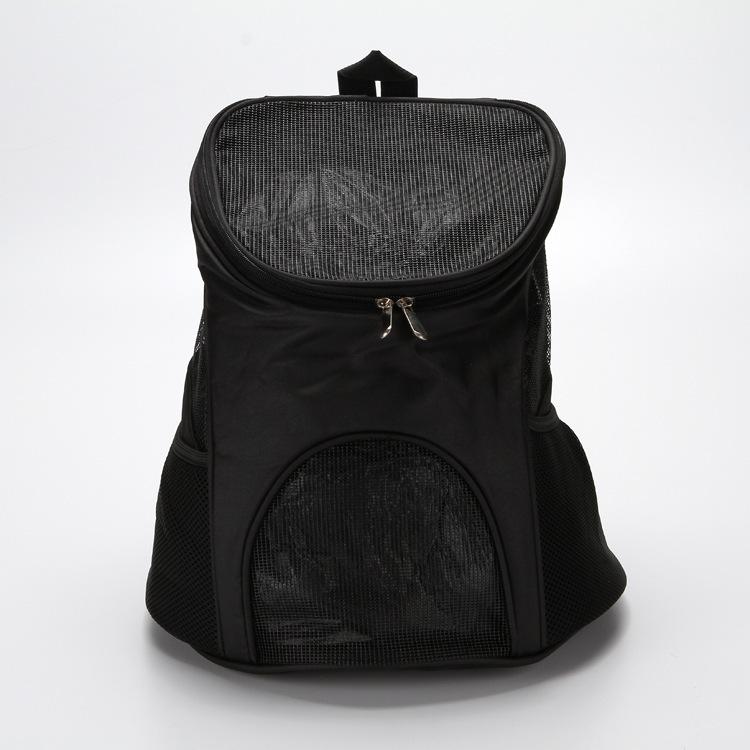 Faltbare Outdoor Tragbare Haustiertasche Atmungsaktives Netz Katzen- und Hunde Brust-Rucksack Brusttasche Haustierbedarf