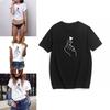 Stylish Heart Print T-shirt For Women Featuring Soft Comfortable Fabric And Casual Design