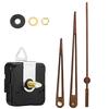 1 Set Clock Accessories Mute Repair Parts Decorative Quartz Clock Mechanism Movement Pointer Long Shaft DIY Kit for Home
