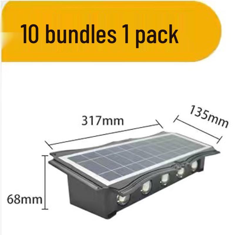 Waterproof Solar Wall Washer Light for Gardens and Courtyards