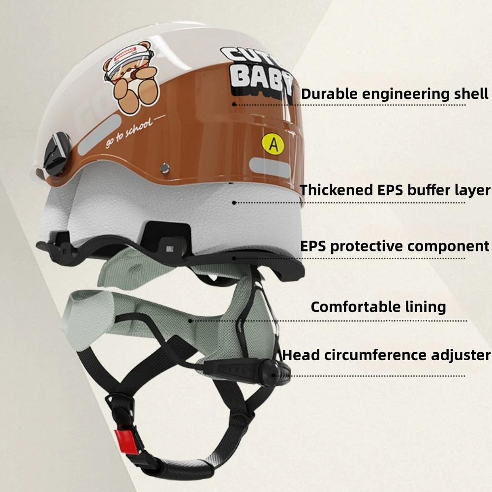 Motorcycle Half Helmet Kids's Helmet Summer Sunscreen Half Helmet Four Seasons Universal