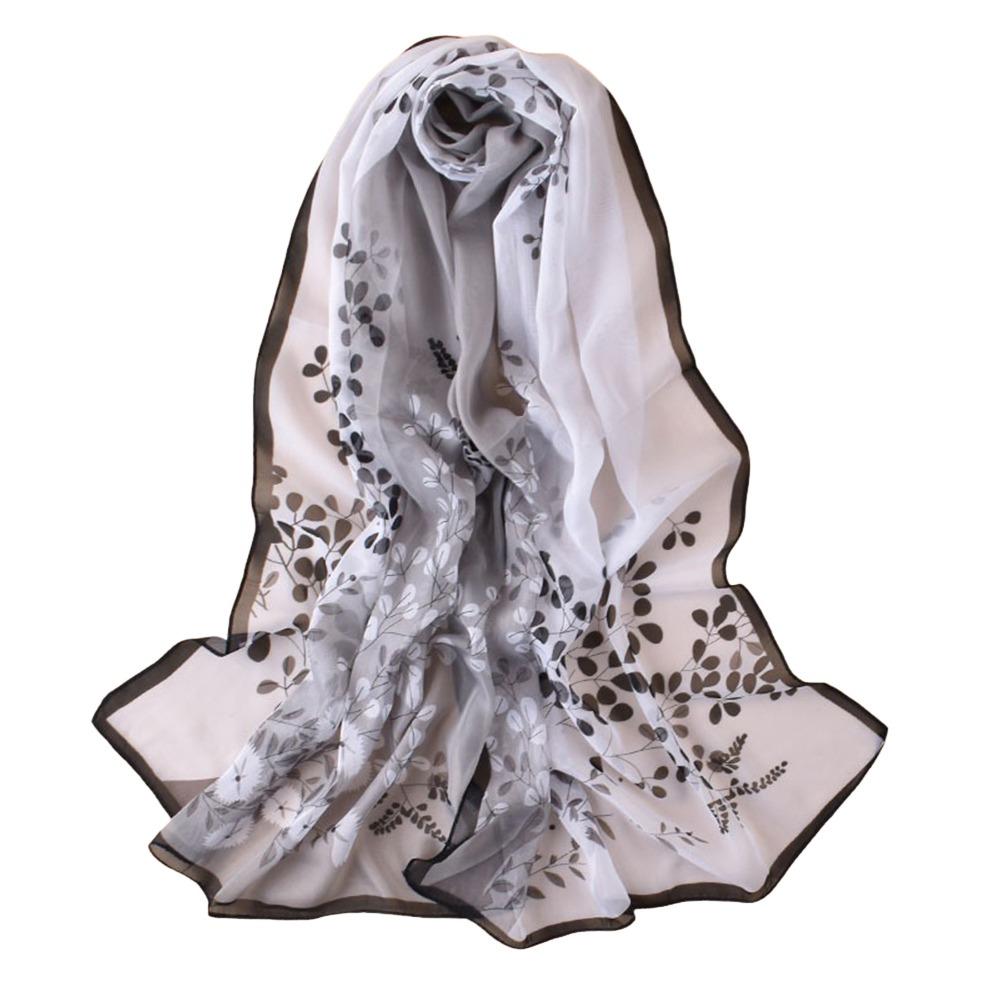 Thin Sunscreen Shawl Long Female Wrap Shawls Elegant Chiffon Scarf  Women's Fashion