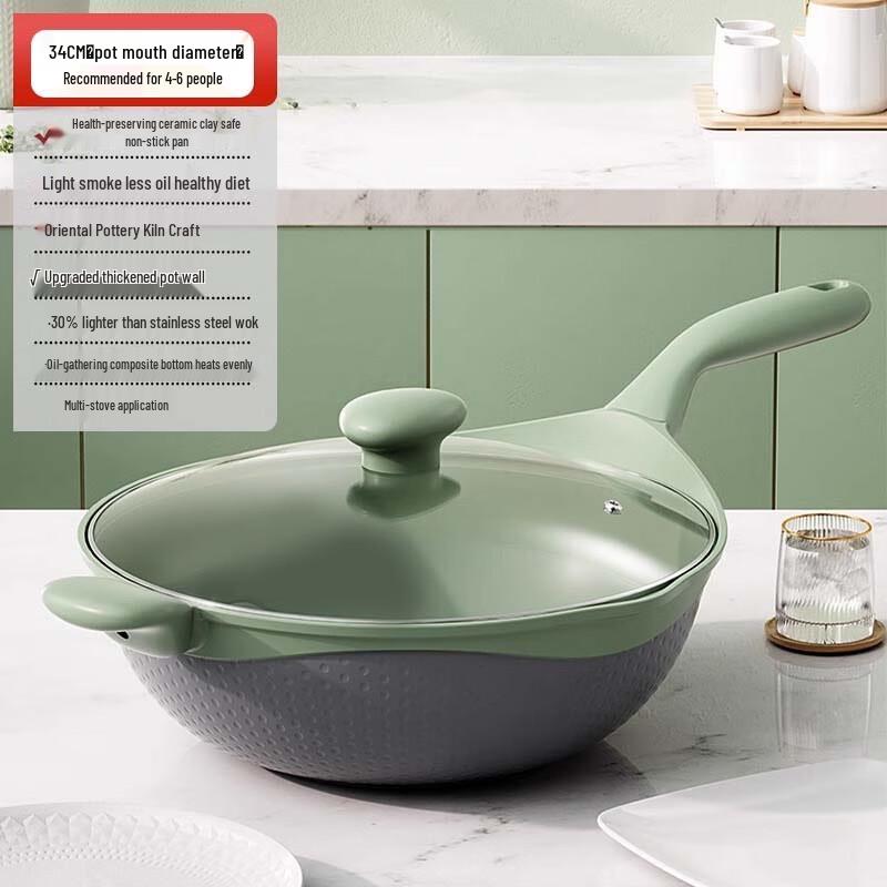 Manlupu Ceramic Wok
