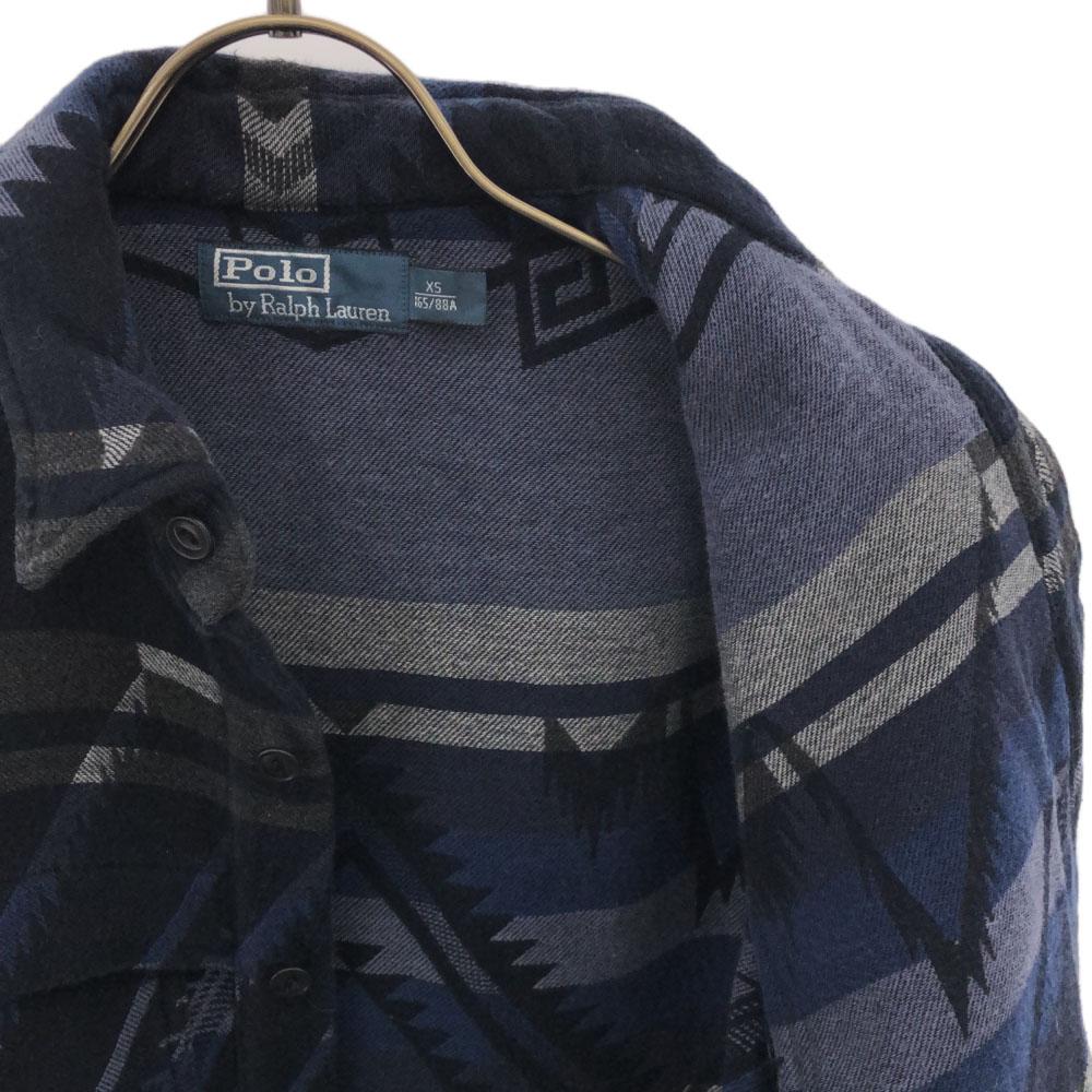 Polo by Ralph Lauren Native Patterns Long sleeve flannel shirt XS Men's Used