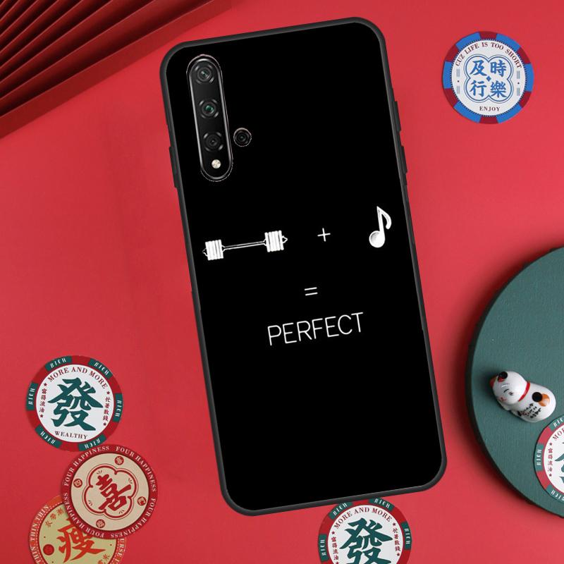 Fitness Bodybuilding Gym For Huawei Nova 11i 8i 12i 12s 9 10 SE Y60 Y70 Y90 Y72 Y73 Y61 Y91 P60 Pro P30 P40 Lite Case