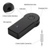 Bluetooth-compatible Receiver Multifunctional Hands-free Calls Car Wireless Speaker Receiver Audio Adapter with Microphone for Home