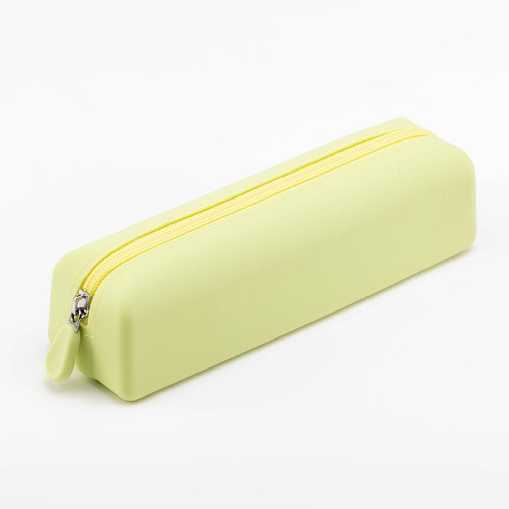 Large Capacity Pen Bag with Zipper Cosmetics Storage Bag Portable Pencil Case  Stationery