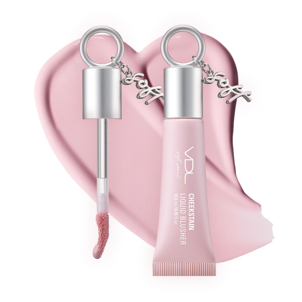 

VDL Cheek Stain Liquid Blusher 03 Soapy Lilac - Liquid Blush, Adds a Healthy Glow, Lilac Pink, Cool Tone, Korean Cosmetics, 10.5ml