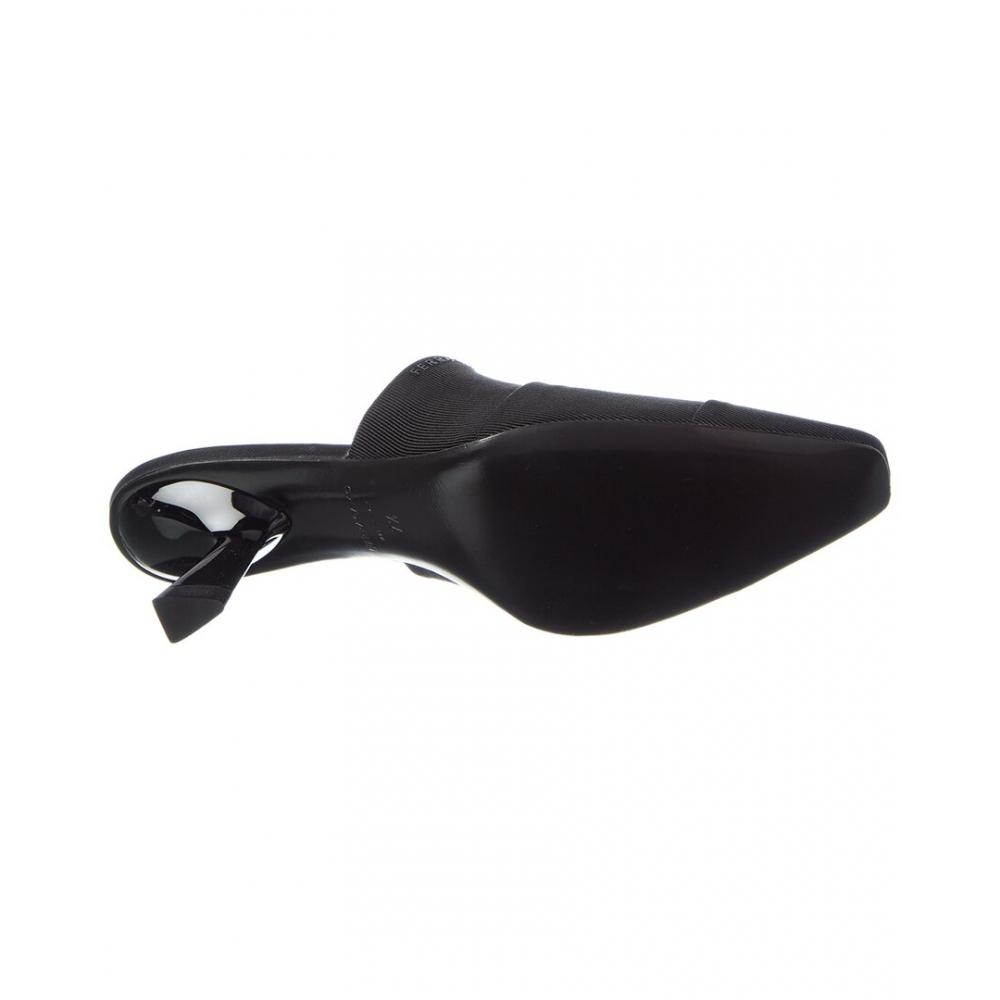 Salvatore Ferragamo Ferragamo Algedi Grosgrain Mule Black