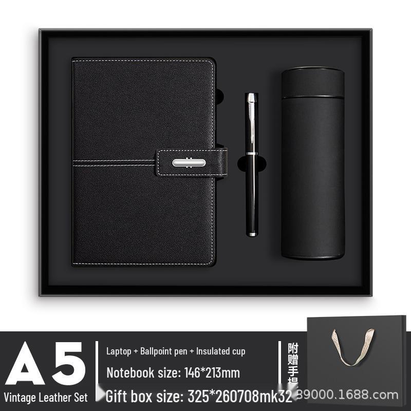 A5 Business Notebook Gift Box Set: Deluxe Office Stationery and Memorable Souvenir