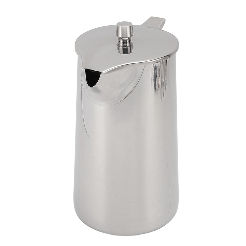 Stainless Steel Water Pitcher 1.8L Large Capacity Cold Water Kettle with Lid Thickened Beverage