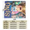 Soft Warm Blankets Airplane Travel Sing 2 Movie All Characters  Throw Blanket Bedspread For Living Room Funny Sofa Bed Cover