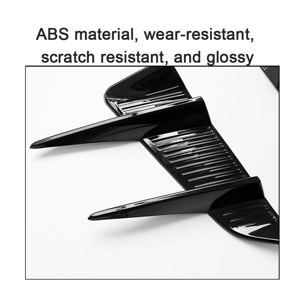 Spoiler pentru bara de protectie fata pentru masina, accesorii pentru MG 4 MG4 EV Mulan 2023