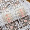 Lace Table Flag Embroidery Hollowed Out Dining Table Decoration Long Strip Cloth Wedding Party Tablecloth Taplak Meja Cutwork Table Runner Home Decora