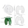 Epoxy Silicone Mold Round Splicing Stool Shaped Molds Flexible Ornaments Making Mould Jewelry Making Supplies Tool