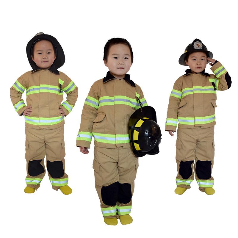 Children's Firefighting and Astronaut Cosplay Costume Set