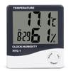 Hygrometers Htc 1 Lcd Digital Thermometer Hygrometer Indoor Electronic Humidity Monitor White