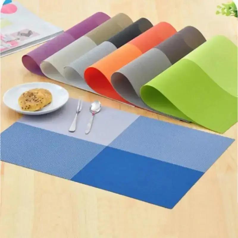 1Pcs Multipl Color Kitchen Cup Cushion Table Placemat Suit Coffee Tea Cup Placemat Practical PVC Home Tools Accessories Supplies