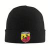 New Abarth Scorpion Novelty Classic Polyester Knitted Hat for Women Men Beanie Winter Hat Acrylic Crochet Melon Cap