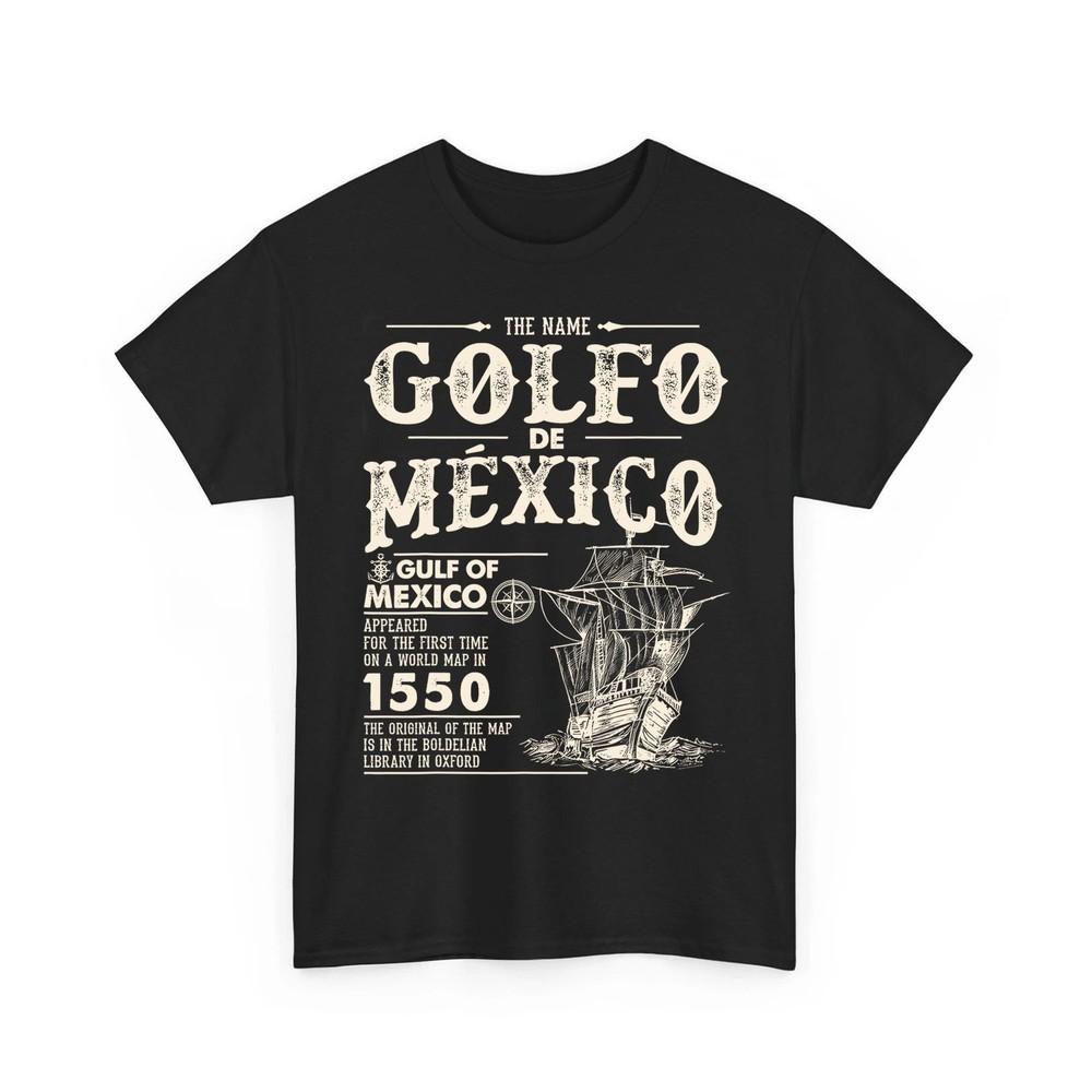 Golfo de México 1550  Gulf of Mexico 1550 Retro Vintage Unisex TShirt Unisex T-Shirt S
