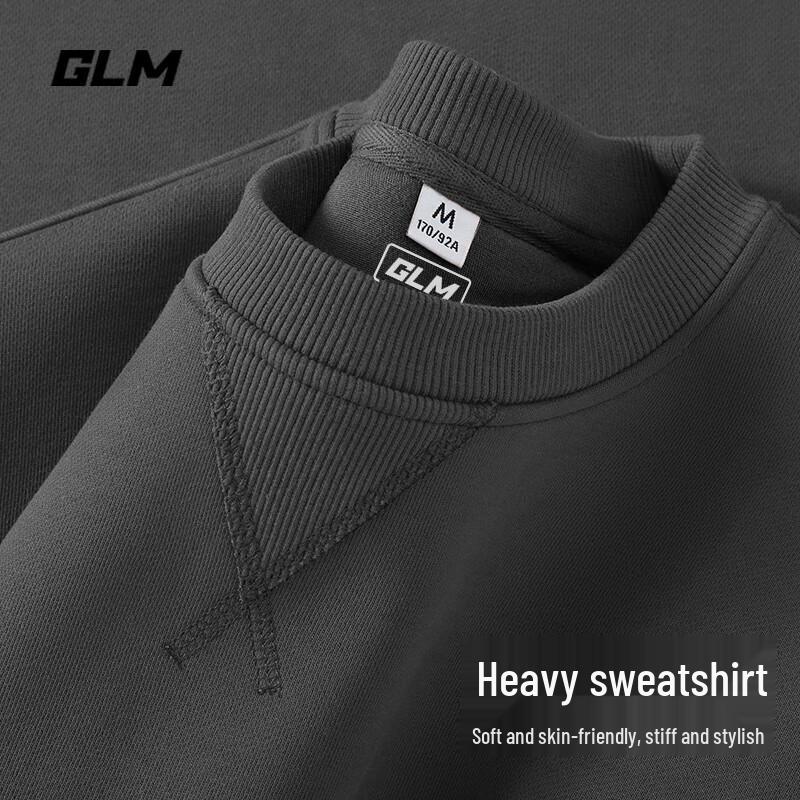 

GLM Men s Heavyweight Crewneck Graphic Sweatshirt 2XL
