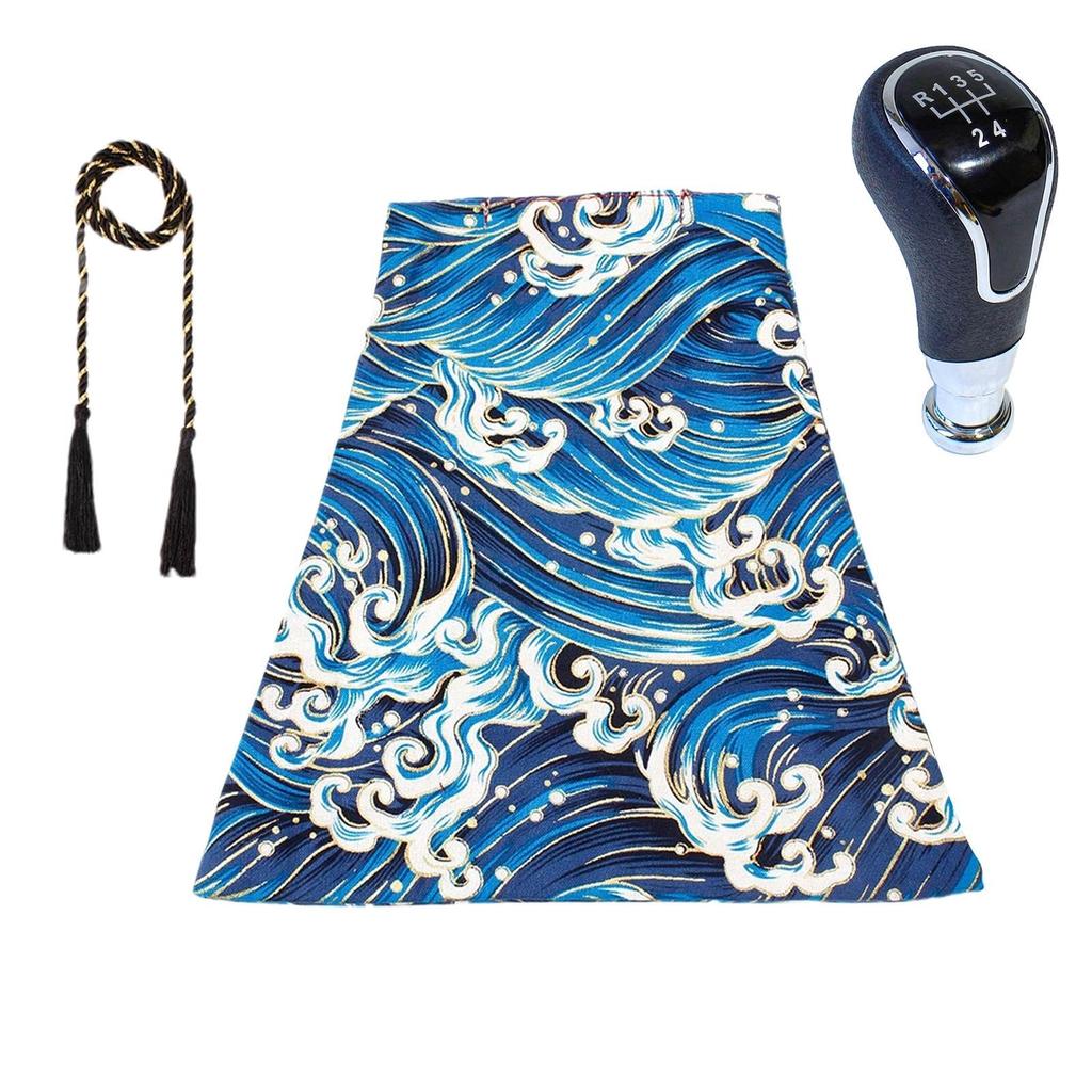 Car Katana Shift Boot Cover, Shift Knob Cover Japanese | Polished Car Dust Gear