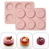 Silicone 6-Cavity Baking Molds Cake Utensils Easy-to-clean Cake Mold Baking Tool