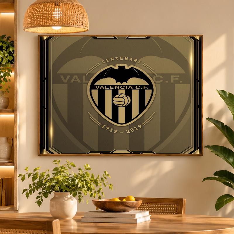 5D Diamond Painting Valencia FC DIY Full Drill Diamond Art Kit Home Decoration