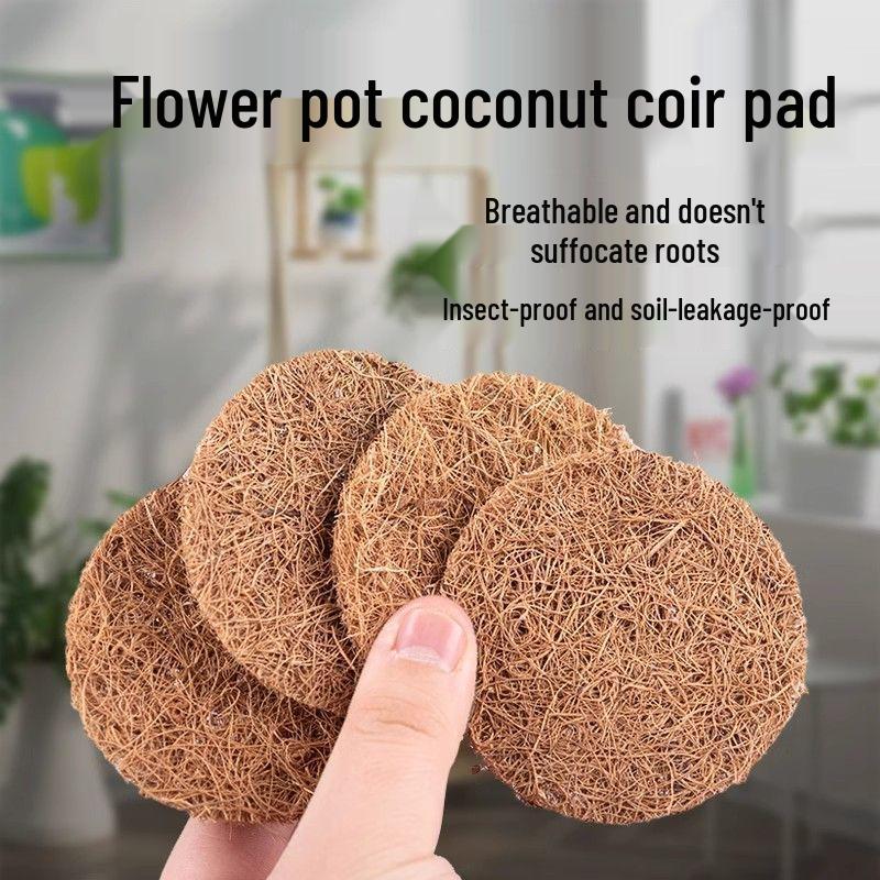 Coconut Fiber Leak-Proof Round Pot Pad for Succulents