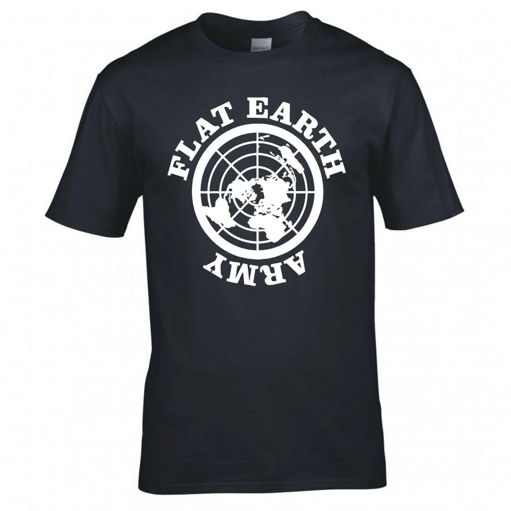 Funny Flat Earth Army Tshirt