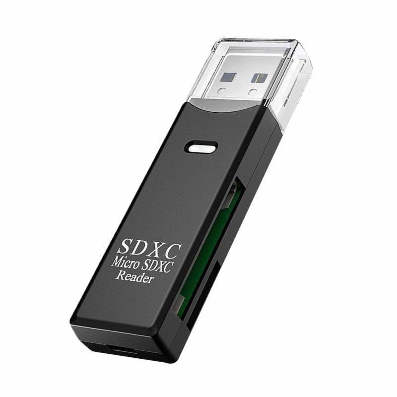 

Мини-кардридер USB2.0 2 в 1 для ПК Micro SD TF устройство чтения карт памяти адаптер для записи нескольких карт флэш-накопитель аксессуары для ноутбуков