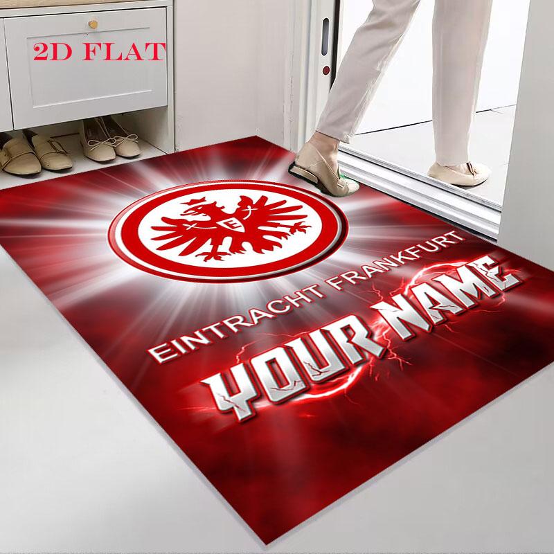 Custom Eintracht Frankfurt Carpet Rug for Living Room Bedroom Home Sofa Decoration,Kids play Nonslip Floor Mat