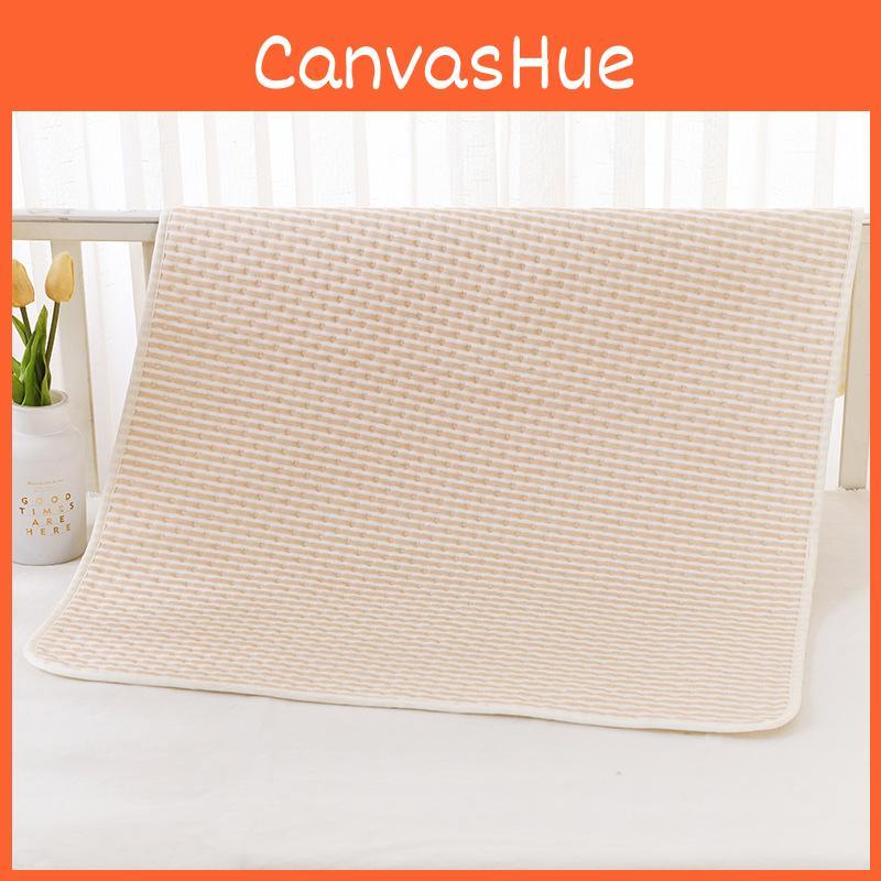 Washable Pure Cotton Diaper Changing Mat Breathable Surface Baby Toddler Care