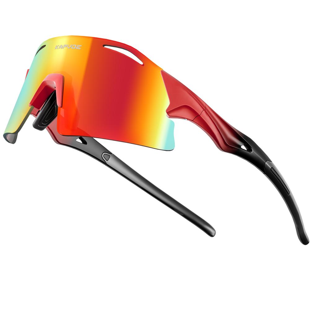 Kapvoe Fashion Sunglasses for Men Photochromic Cycling Glasses UV400 Eyewear Women Bike Driving Sports Marathon Triathlon